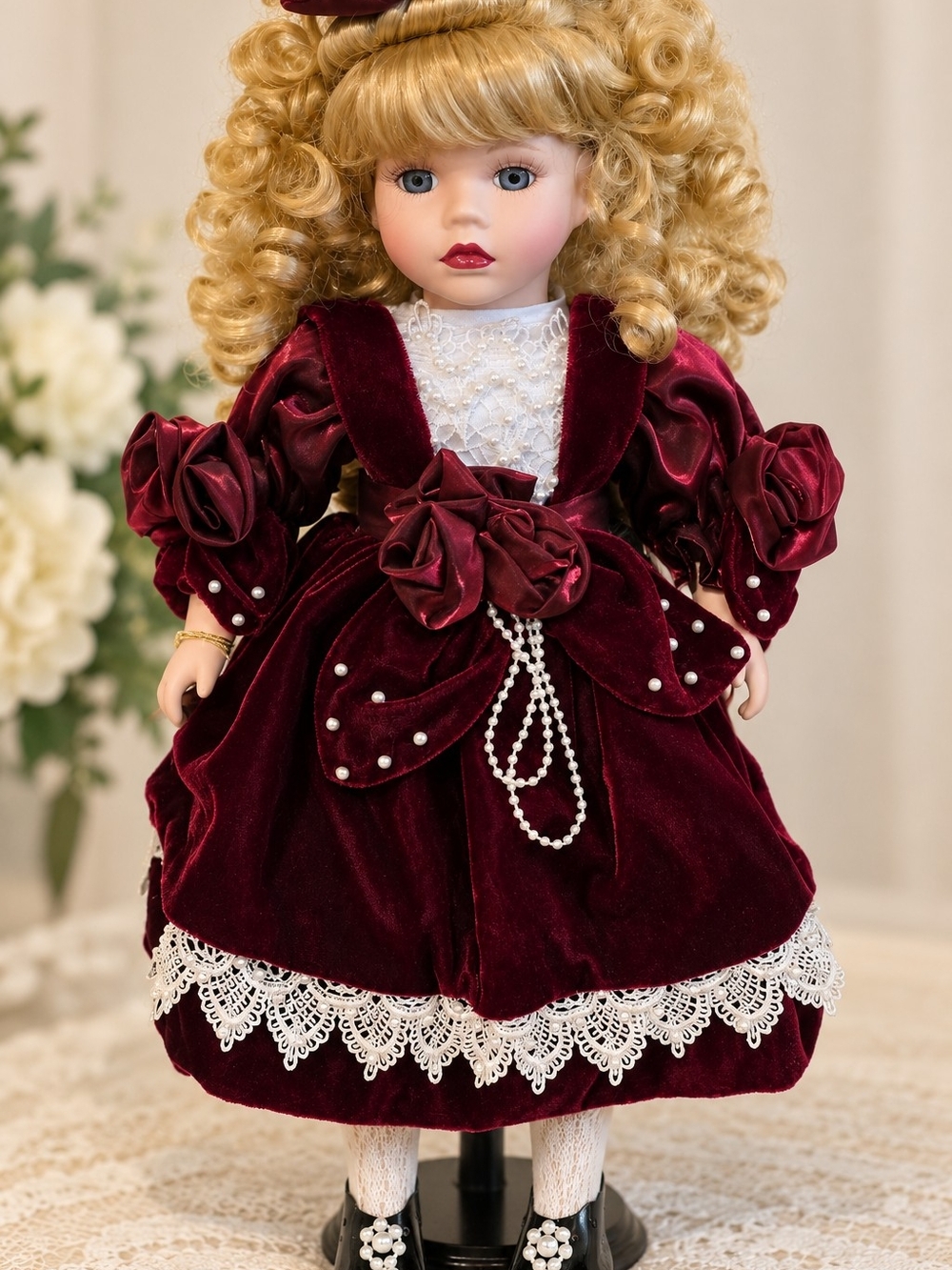Victorian Collection Genuine Porcelain Doll by Melissa Jane – Limited Edition